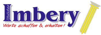 Logo: Stuckateur Christian Imbery - Werte schaffen und erhalten.